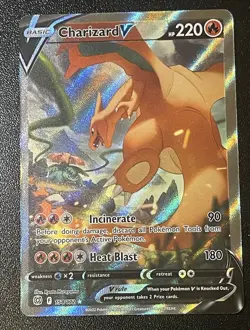 Charizard V 154/172 - Pokemon Brilliant Stars Alternate Art - READ DESC. - Image 1