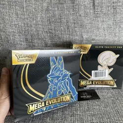 Pokemon Mega Evolution ETB x2 (Lucario and Gardevoir) IN HAND AS PAIR/SET - Image 5