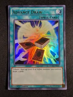 Yugioh - Advance Draw LC5D-EN047 1st Edition Ultra Rare NM - Image 1