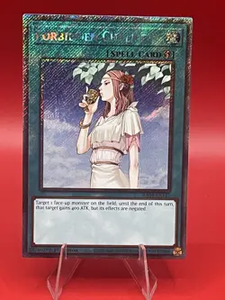 Forbidden Chalice (Platinum Secret Rare) RA04-EN137 Quarter Century Stampede 1st - Image 1