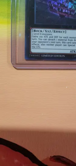 Yu-Gi-Oh! Number 68: Sanaphond The Sky Prison HOLO Limited Edition Ct14-en008 - Image 2
