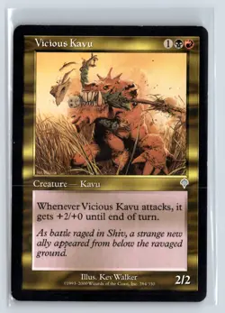 (6X) Vicious Kavu Invasion Uncommon - MTG Magic the Gathering Card - Image 5