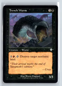 (6X) Trench Wurm Invasion Uncommon - MTG Magic the Gathering Card - Image 3