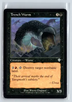 (6X) Trench Wurm Invasion Uncommon - MTG Magic the Gathering Card - Image 5