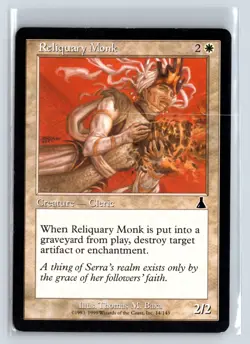 (6X) Reliquary Monk Urza's Destiny Common - MTG Magic the Gathering Card - Image 5