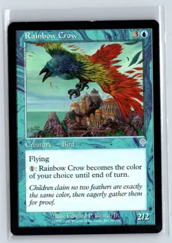 (6X) Rainbow Crow Invasion Uncommon - MTG Magic the Gathering Card - Image 3