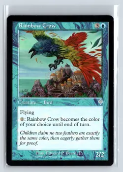 (6X) Rainbow Crow Invasion Uncommon - MTG Magic the Gathering Card - Image 5