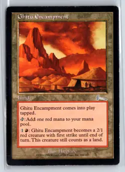 (6X) Ghitu Encampment Urza's Legacy Uncommon - MTG Magic the Gathering Card - Image 1
