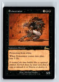 (6X) Eviscerator Urza's Legacy Rare - MTG Magic the Gathering Card - Image 1