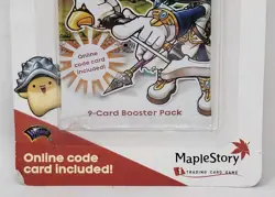 2007 MapleStory Trading Card Game 1 Pack - 9 Cards Booster Pack - Sealed - Image 2