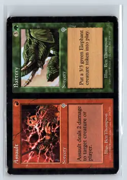 (6X) Assault // Battery Invasion Uncommon - MTG Magic the Gathering Card - Image 1