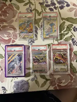PSA Graded Pokemon TCG Card Lot - 5 Rare Holo Cards - Image 1