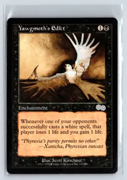 (5X) Yawgmoth's Edict Urza's Saga Uncommon - MTG Magic the Gathering Card - Image 3