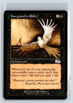 (5X) Yawgmoth's Edict Urza's Saga Uncommon - MTG Magic the Gathering Card - Image 5