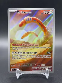 Orthworm 224/193 Sv02: Paldea Evolved Illustration Rare Card Pokemon TCG - Image 1