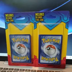 Lot of 2 Pokemon Pack Rare Mystery 20 Cards with 1 FOIL CARD Factory Sealed NEW - Image 1