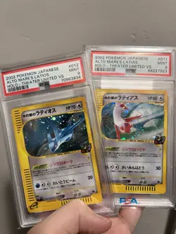 Alto Mare's Latias Latios E-Series Vs Swirl(Latias) Japanese Pokemon Card - Image 5