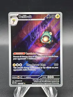 Bellibolt 201/197 2023 Obsidian Flames Pokemon Card Illustration Rare- Near Mint - Image 1