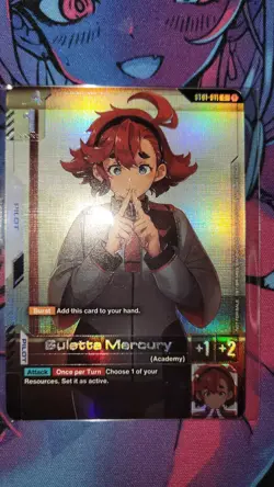 Gundam Card Game: Suletta Mercury (Newtype Challenge 2025 Mission 1) - Image 1