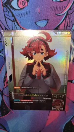 Gundam Card Game: Suletta Mercury (Newtype Challenge 2025 Mission 1) - Image 4