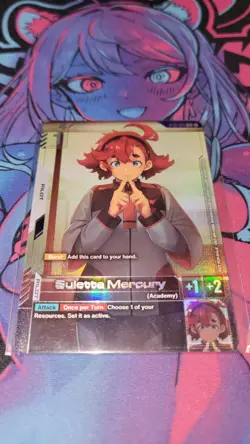 Gundam Card Game: Suletta Mercury (Newtype Challenge 2025 Mission 1) - Image 5