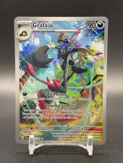 Grafaiai 223/193 Sv02: Paldea Evolved Illustration Rare Card Pokemon TCG - Image 1