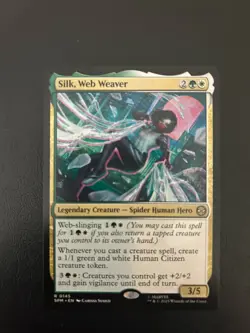 Silk Web Weaver - Mtg: Marvel's Spider-Man Regular Rare 145 - Image 1