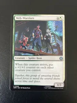 Web Warriors - MTG: Marvel's Spider-Man Regular Uncommon 159 - Image 1