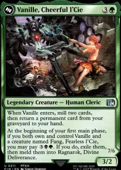 1x Vanille, Cheerful l'Cie - Final Fantasy - LP, English - MTG! - Image 1