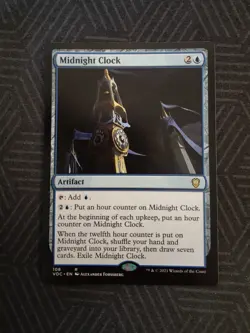 mtg midnight clock commander innistrad: crimson vow - Image 1