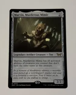MTG Marvin, Murderous Mimic - Duskmourn: House Of Horror LP - Image 1