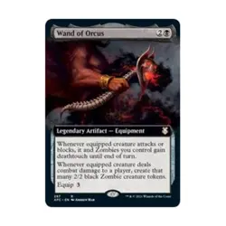 WOTC MtG Commander: Adventures in the Forgotten Wand of Orcus (Extended A NM - Image 1
