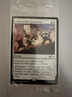 Unbreakable Formation NYCC 2025 TMNT Promo Foil Sealed Magic The Gathering MTG - Image 1