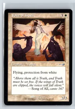 (5X) Voice of Truth Nemesis Uncommon - MTG Magic the Gathering Card - Image 1