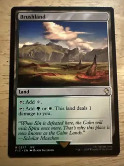 Brushland - FIC 0377 NM - MTG Magic - Image 1