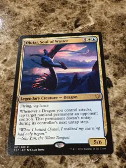 OJUTAI, SOUL OF WINTER Magic MTG Commander 2017 - Image 1