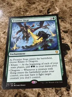 FRONTIER SIEGE Magic MTG Commander 2017 - Image 1