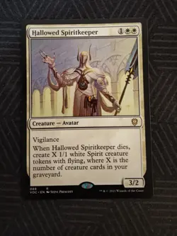 mtg hallowed spiritkeeper commander innistrad: crimson vow - Image 1