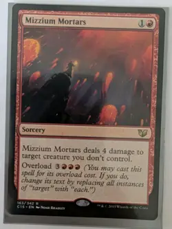 Mizzium Mortars Commander 2015 - MTG RARE - Image 1
