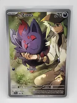 Pokemon Zorua 189 Sv: Scarlet & Violet Promo Cards Holo - Image 1