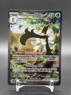 Meowscarada ex 256/193 Sv02: Paldea Evolved Special Illustration Rare Pokemon - Image 1
