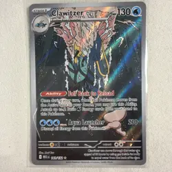Clawitzer 141/132 Pokemon Mega Evolution Illustration Rare Mint - PSA Contender - Image 1