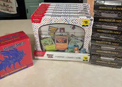 Pokemon cards. Paldean fates bundles , 151 (English), sword&shield base etb - Image 1