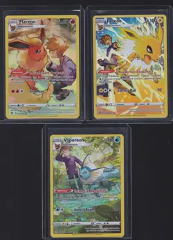 Flareon Jolteon Vaporeon Trainer Gallery Brilliant Stars Pokemon - Image 1