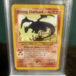 2002 POKEMON NEO DESTINY #107 SHINING CHARIZARD PSA 8.5 - Image 3