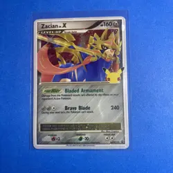 Pokemon Celebrations Zacian X SWSH135 Black Star - Image 1