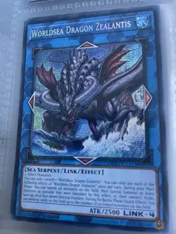 Worldsea Dragon Zealantis MP23-EN193 Prismatic Secret Rare 1st Edition Yugioh - Image 2