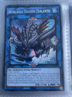 Worldsea Dragon Zealantis MP23-EN193 Prismatic Secret Rare 1st Edition Yugioh - Image 3