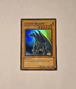 Yugioh Luster Dragon LOD-050 Super Rare LP - Image 1
