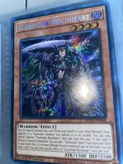 Scareclaw Reichheart MP23-EN068 Prismatic Secret Rare 1st Edition M/NM Yugioh - Image 2